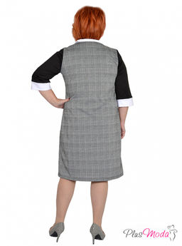 Платье Модель №1361 размеры 44-84 - Plusmoda фото 8