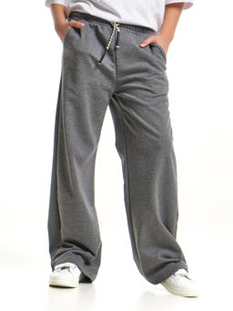 Брюки для девочки палаццо 22-8027 кофе - Mini maxi фото 20