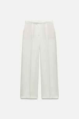 TROUSERS WITH PLEATED WAIST - Zara фото 3