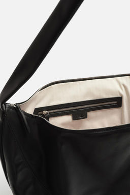 LEATHER SHOULDER BAG - Zara фото 6