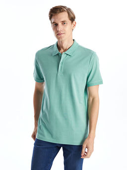 Polo Yaka K?sa Kollu Pike Erkek Ti??rt