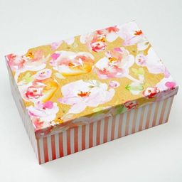 Набор подарочных коробок 10 в 1 «Цветы», 30.5×20×13 - 12×6.5×4 см