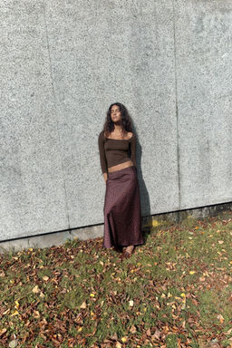 SATIN MIDI SKIRT - Zara фото 2
