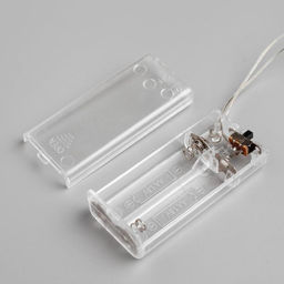 Светодиодная фигура «Ёлочка» 7×21×7 см, акрил, 20 LED, батарейки ААх2 (не в комплекте), свечение белое