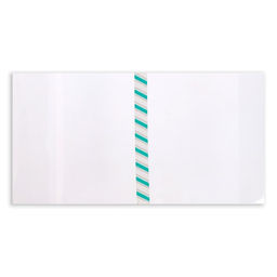 Набор обложек ПЭ 10 штук, 208 х 400 мм, 140 мкм, для тетрадей, универсальная, с закладкой, МИКС - Calligrata фото 12