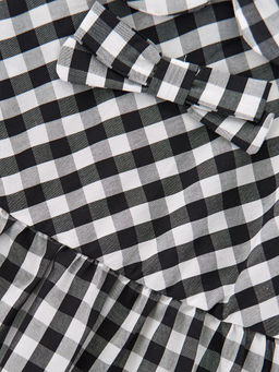 Платье в клетку UD 3288 черный - Mini maxi фото 3