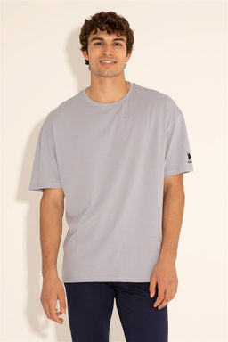 Мужская серая футболка - U.s. polo assn фото 12