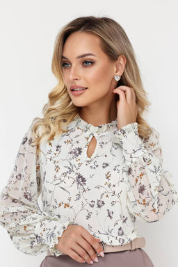 Блузка женская 7053/14/Молочный - Rise фото 4