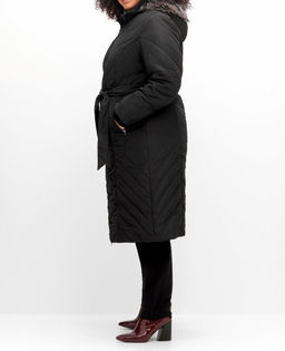 Пальто, черное - Sheego фото 5