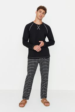 TRENDYOL MAN Siyah Regular Fit Pijama Tak?m? THMAW22PT0426 - Trendyolmilla фото 9