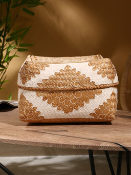 Корзинка плетёная «Манадо», 30×30×19 см, бамбук, светлая