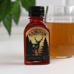 Подарочный набор Секреты Алтая: сбор трав 20 г., варенье из сосновых шишек 20 г., безалкогольный бальзам 100 мл. - Доброе здоровье фото 2