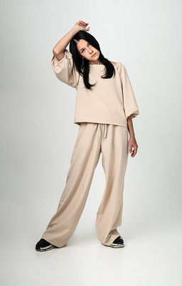Костюм М225001э бежевый - Елена фото 8