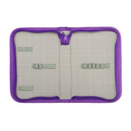 Пенал школьный «Совы», 13×19.5 см, 1 секция, на молнии, ткань