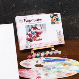 Картина по номерам на холсте с подрамником Фламинго, 30х20 см - Школа талантов фото 3