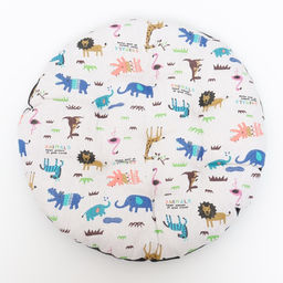 Лежак для животных ЗооМир, 45 х 45 х 10 см, белый - Пижон фото 3