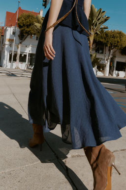 LAYERED MIDI SKIRT - Zara фото 4