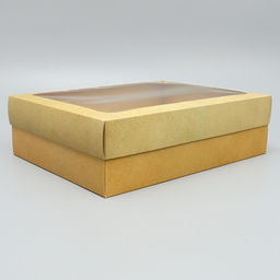 Коробка подарочная, упаковка, «Под крафт», 32×24×9 см
