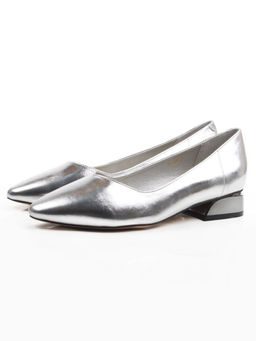 06-728-2MT GREY/SILVER Туфли женские (натуральная кожа)
