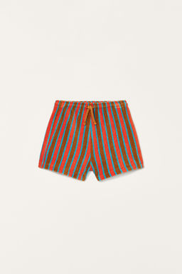 STRIPED TERRY BERMUDA SHORTS LIMITED EDITION - Zara фото 4