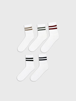 ?izgili Erkek Soket ?orap 5li