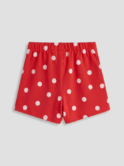 Minnie Mouse Bask?l? K?z ?ocuk ?ort Etek