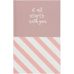 Бизнес-тетрадь А5,80л,7БЦ,клетка, Attache Economy Smart роз  фото 2