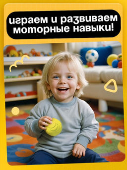 Развивающий набор «Сенсорные мячики»