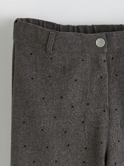 Ta?l? K?z ?ocuk Pantolon