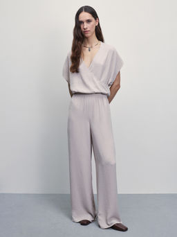 Укороченная блузка свободного кроя / Zarina  фото 2