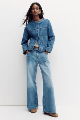 Wide Ultra High Jeans - H&m фото 7