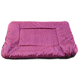 Лежанка для собак набор 4шт: 72х56х1,5см, 62х45х1,5см, 52х40х1,5см, 45х32х1,5см, плюш, синтепон, антискользящий слой, фиолетовый (Китай)