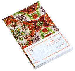 Барокко Скатерть рогожка 150х150см, 171г/м2, хлопок 100%, Домашняя мода (Россия)  фото 5