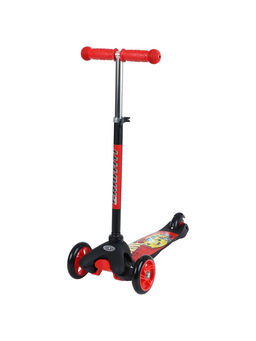 Самокат GRAFFITI Drive, колёса PU 110/75 мм, ABEC 7, красный