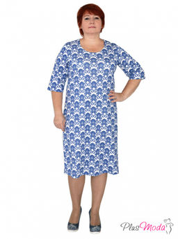 Платье Модель №174 размеры 50-76 - Plusmoda фото 4