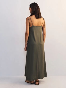 Сарафан изо льна с декоративными бусинами ZR2605012903-13 / Zarina