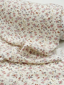 Штапель Бетти цв.кремовый, ш.1.45м, вискоза-100%, 100гр/м.кв