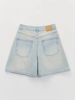 Джинсовые шорты А-силуэта ZR2605092321-101 / Zarina  фото 2