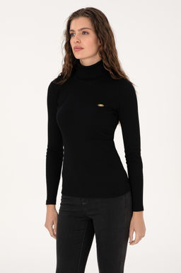 Kad_n Siyah Sweatshirt Sepette S_rpriz _ndirim - U.s. polo assn фото 3