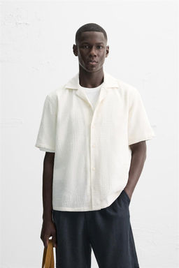 RELAXED FIT JACQUARD SHIRT - Zara фото 2
