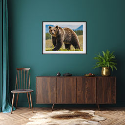 ФРЕЯ Пазл 2000 элемент. PZL-2000/44 Медведь среди гор