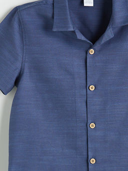 Basic Pamuklu Erkek ?ocuk G?mlek