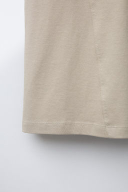 JOGGING T-SHIRT WITH LABEL - Zara фото 4