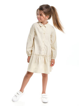 Платье для девочки нарядное детское праздничное UD 7967 св.коричневый - Mini maxi фото 9