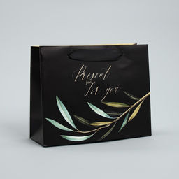 Пакет ламинированный горизонтальный Present just for you, 22 17.5 8 см - Дарите счастье фото 5