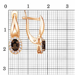 СЕРЬГИ 33110223ДТр - Красная пресня фото 6