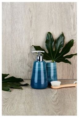 Стакан для зубных щеток POTTERY petrol - Wenko фото 2