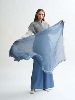 В составе шерсть! Палантин