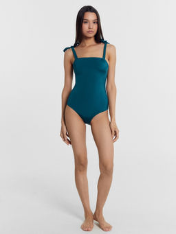 Купальник слитный женский в изумрудно-зеленом цвете изумруд 762216 - Mark formelle фото 3