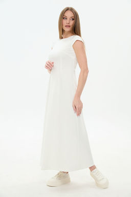 Платье NIKVA н1034-1 молоко  фото 2